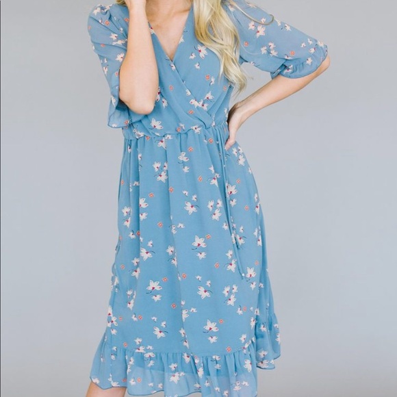 Floral Midi Dress - Picture 1 of 1